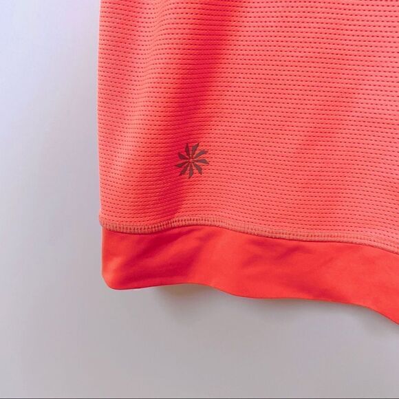 Athleta Sleeveless Workout Tank Top Neon Orange S - Picture 4 of 10